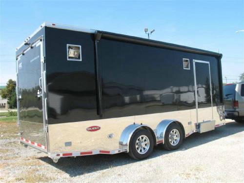 16+Foot+Toy+Hauler+Trailer Home / Toy Hauler Trailers / ATC – Aluminum Trailer Company ...