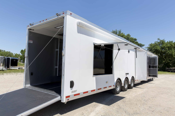 Custom 53' Toy Hauler with Living Quarters | Advantage Trailer