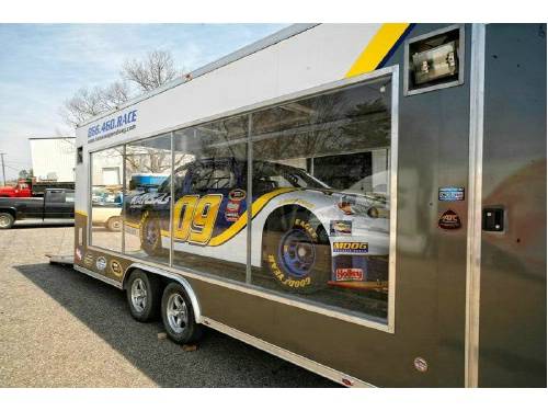 Custom Built Glass Side Car Trailer