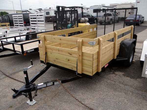 5' x 10' 4 Board Side Utility Trailer | Advantage Trailer