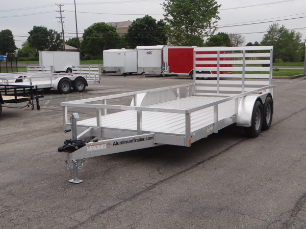 Open Aluminum 7' x 16' Utility Trailer by ATC | Advantage Trailer